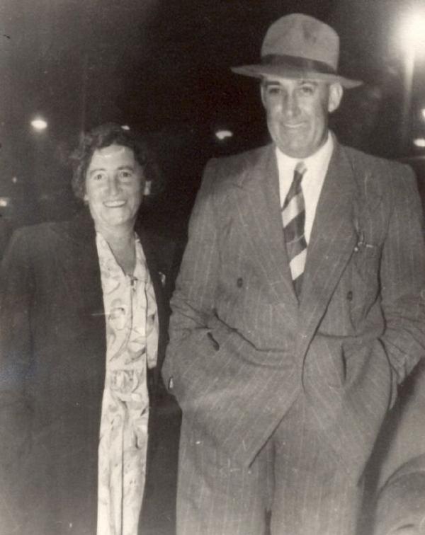 Annie (nee O'Connell) and Roy Williams